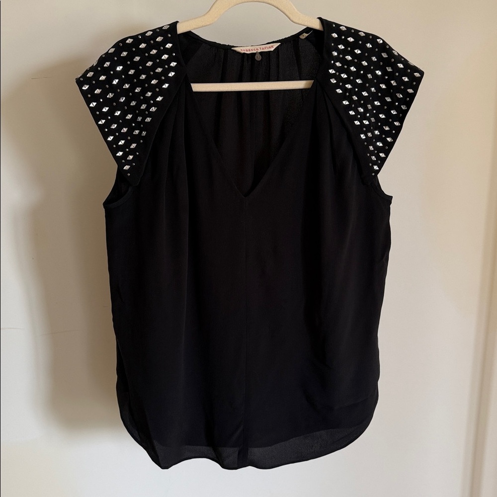 LAST CHANCE 🖤 GUC! 🖤 Rebecca Taylor Silk Top, Size 12